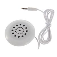 HP95(TM) New Portable 3.5mm Pillow Speaker for MP3 MP4 CD iPod Phone White