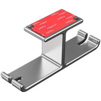 Euone Clearance Sales,Aluminum Headphone Stand Hanger Hook Tape Under Desk Dual Headset Mount Holder