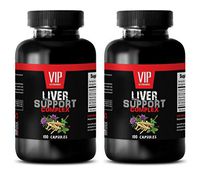 Liver Vital - Liver Support Complex - Milk Thistle and Beef Liver - Kidney Support - Beef Liver for Humans - 2 Bottles (200 Capsules)