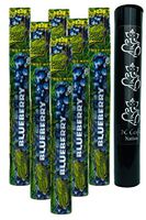 Herb Airtight Tube Pocket Protector with Cyclones Blueberry Hemp Cones 6 Count DC Crafts Nation- Ganesha