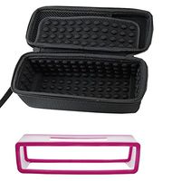 Yonger Case Bag and Black Transparent Soft Shell for Bose Soundlink SL Mini 1 2 Bluetooth Portable Wireless Speaker