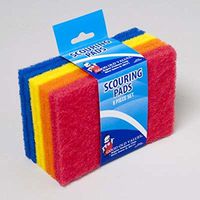 DDI 1064803 Flat Scouring Pads 8 Pack Case Of 96