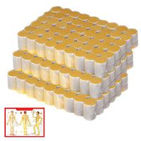 162PCS Moxibustion Moxa Cones, Ten Years Moxa Rolls 60:1 Ratio, High Pure Acupuncture Chinese Mugwort Ai Jiu Moxibustion Sticks (Golden)
