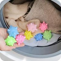 TEXXIS Anti-winding Laundry Ball Washing Machine Decontamination Cleaning Ball Clothes Pins