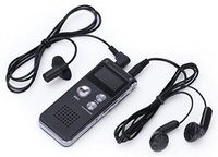 Multifunctional Rechargeable 8GB 650HR Digital Audio Voice Recorder Dictaphone MP3 Player with Built-In Speaker
