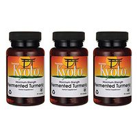Swanson Maximum Strength Fermented Turmeric 760 Milligrams 30 Capsules (3 Pack)