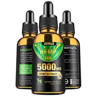 AERUZ Hemp Oil, 5000mg Sleeping Anxiety & Stress Helps with Sleep Anxiety & Stress Relief Better Sleep Suitable for All Ages