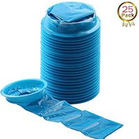 YETOR Disposable Vomit Bags, Perfect for Seasickness, Car Motion,Kid,Pregnancy Dizziness,Airplane - Portable Waste(25 Pack)
