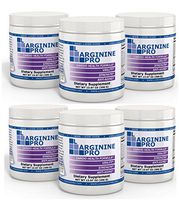 L-arginine Pro, 1 Now L-arginine Supplement - 5,500mg of L-arginine Plus 1,100mg L-Citrulline + Vitamins & Minerals for Cardio Health, Blood Pressure, Cholesterol, Energy (Berry, 6 Jars)