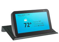 AutoSonic Wall Shelf Mount for Echo Show 5, Wall Stand Accessories,Quick and Easy Installation, A Space-Saving Solution for Smart Home, Fully Stainless Steel Construction, 2019 Release-Black