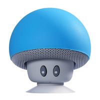 oukery-Bluetooth Speakers, Mini Wireless Bluetooth Speaker MP3 Music Player with Mic Waterproof Portable Stereo Bluetooth Mushroom Speaker for Phone PC Z2