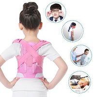 Posture Correctors, Back Shoulder Lumbar Waist Supporting Belt Bone Injury Correction Straighten Upper Back Slouching Corrective Prvent Children Humpback (M)