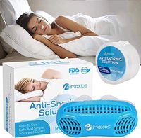 Advanced Anti Snoring and Sleeping Breath Aid by iMaxios: Silicone Nose Clip,Snore Reduction Vents Maximize Airflow | Air Purifying Respirator Relieves Stuffy Nose| Breathe Fresh and Healthy Air