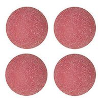 Tornado Official Foosballs Tournament Balls Commercial Quality - Play Like The Pros (4 Balls, Pink)