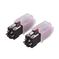 Muslady Universal Phonograph Record Player Turntable Cartridge Repacement Stylus Needle, Pack of 2