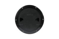 SEAFLO 4" - 8" Black Circular Non Slip Inspection Hatch w/Detachable Cover (8")