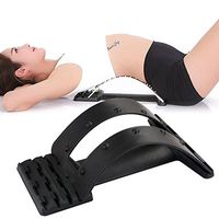 MF@SQY Magic Back Lumber Support Cushion,Back Massagers-Posture Corrector Lumbar Traction Device