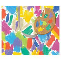 Caspari Brushstroke Large Gift Bag - 1 Each