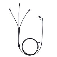 DEYF Creative 5A Fast Charging Cable with PD Function, USB Type C to USB Typce C,Micro B,Lighting and USB A 3.0 to USB Type C,Micro USB,Lighting.Compatible iOS, Andoid,Phone or Notebook (Black 2M)