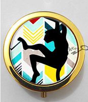 BlackKey Animal Monkey 3-Compartment Decorative Pocket Gift Box Case Organizer for Pill, Color 2 -1784