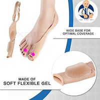 Bunion Corrector, Toe Hallux Valgus Orthodontic Seperators, Tailors Bunion Relief System Socks Sleeves, Foot Toe Protector Divider Straightener Ball of Foot Cushions, for Big Hammer Toe (1)