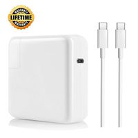 Hebest USB C Charger MacBook Pro Charger, 61W USB-C Power Adapter Thunderbolt 3 Ports Replacement Charger for Mac Book Pro 13 Inch with Type C Charge Cable(After 2016)