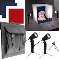 Trademark Poker Deluxe Table Top Photo Studio - Photo Light Box