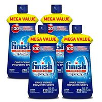 Finish Jet-Dry Rinse Aid, 23oz, Dishwasher Rinse Agent & Drying Agent (Pack of 4)
