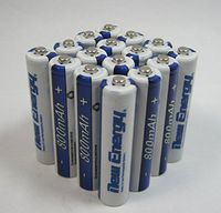 16 Batteries Rechargeable AAA NiMH 800mAh 1.2V 1500 Cycles Battery New Energy