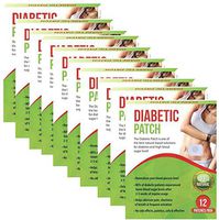 Diabetic Patch Reduce High Blood Sugar 100% Natural Herbs Diabetes 120 Patches (10 Box)