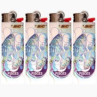 4 - Bic Pisces Astrology Horoscope Lighters