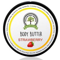8.0 oz. Shea Butter & Cocoa Butter Strawberry Scented Body Butter