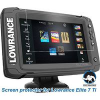 Tuff Protect Clear Screen Protectors for Lowrance Elite 7 Ti Fish Finder Screen