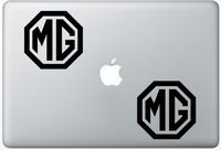 Mg Logo ArcDecals78600879 Set Of Two (2x) , Decal , Sticker , Laptop , Ipad , Car , Truck