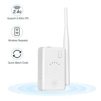 TMEZON Wi-Fi Range Extender IPC Router Repeater for Wireless Home Security System & IPC Cameras Indoor Using NVR CCTV