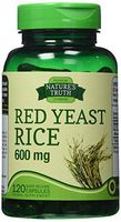 Nature's Truth Red Yeast Rice 600 mg, 120 Count
