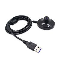 Duttek USB 3.0 Extension Cable with Pedestal, 3.3 ft USB Male to USB Female Extension Cable 5 Gbps Data Transfer Compatible with USB Flash Drive, Keyboard, Mouse, Playstation, Xbox, Oculus VR