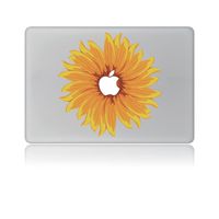 Blooming Sunflowers Removable Vinyl Laptop MacBook Sticker Decal for Apple Notebook MacBook Air Pro Retina 13 Inch