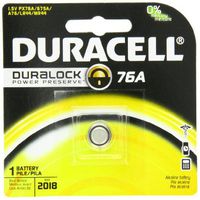 Duracell 76A Medical Battery 1.5 Volt Alkaline, 1 Count