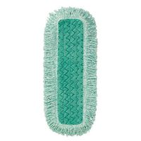 24quot; L Hygen Dust Microfiber Mop Head with Fringe Cut-End in Green