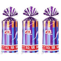 Coral 7 Gallon 3 Pack（90 Counts） Blue 20in×18in Candy Shape Drawstring Garbage Bags Recycling Bags Tall Kitchen Trash Bags