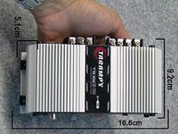 Taramp's TS150X2 150W 2-CH Class D Car Amplifier
