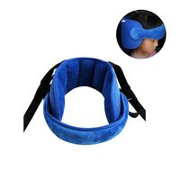 StoHua Adjustable Child Car Seat Head Support Band, Head Support A Comfortable Safe Sleep Solution,Blue Head Support Belt