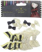 Simply Gorjuss Ribbon Trim Bows 12/Pkg-