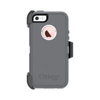 OtterBox DEFENDER SERIES Case for iPhone 5/5s/SE - Retail Packaging - GLACIER (WHITE/GUNMETAL GREY)