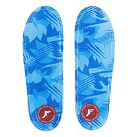 Footprint Insole Technology Low Profile Kingfoam Orthotic Insoles, Blue Camo, Size 11/11.5