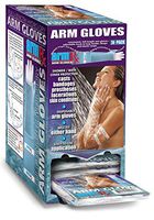 ArmRx, Reusable Single Arm Glove Water Protector with Straps, Waterproof Cast Protector Cover Arm, Cast and Bandage Cover for IV, PICC Line, Wound Site Protection, One Size Fits Most (30 Pack)