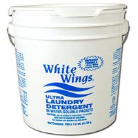 Stearns Water Flakes White Wings Ultra Laundry Detergent, Low-foaming, Powdered (250 - 1.2 oz Water Soluble Packets per Pail)