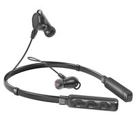 SHINETAO Student Sport Bluetooth Wireless Earphones Earbuds Hearphones, HiFi Stereo Bass in-Ear Neckband Headphones with CVC6.0 Noise Cancelling Magnetic Design for Jogging Sport Gym