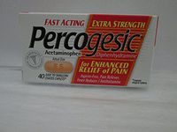 Percogesic Percogesic Fast Acting Extra Strength Pain Relief Caplets - 40 Ea (pack of 5)